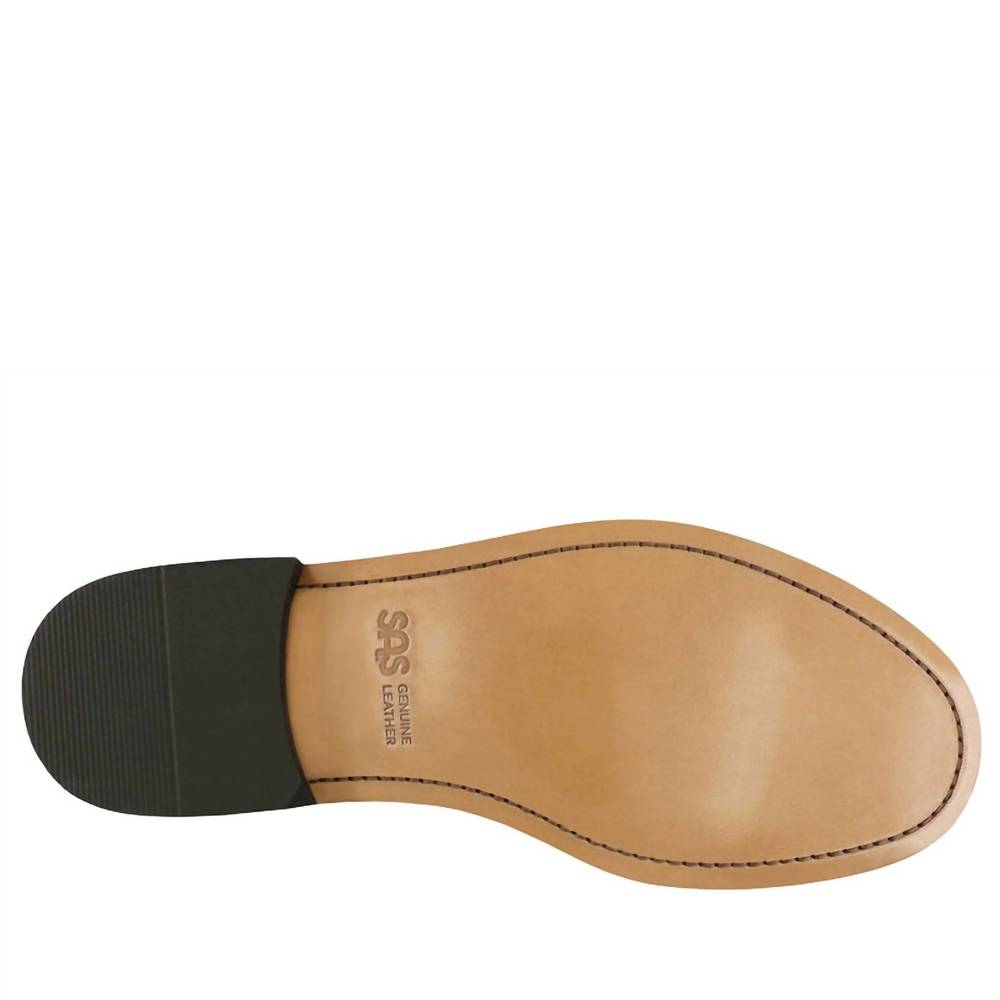 NEW SAS men's penny 40 slip on loafer - medium width in cordovan - Picture 4 of 6